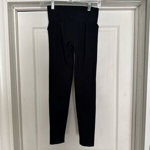 High-Waist Black Leggings